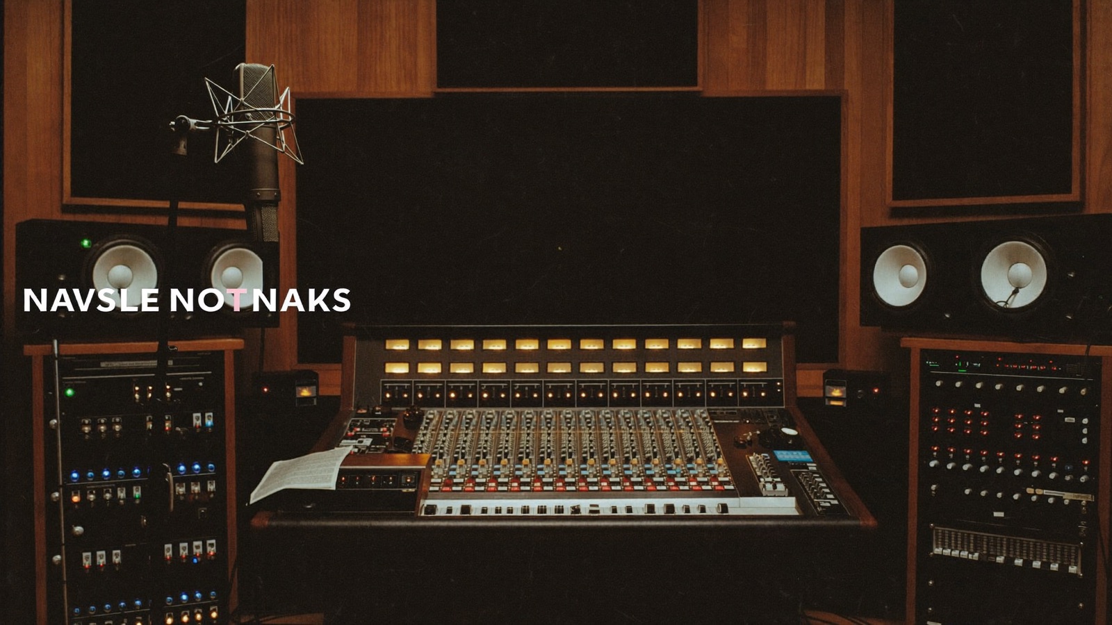 Studio session